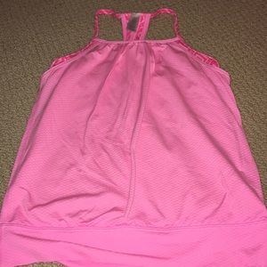 Ivivva pink double Dutch tank top